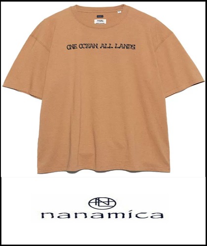 2024 S/S NANAMICA JAPAN HEAVY COTTON - LAM SEA - OVER FIT TEE [International]