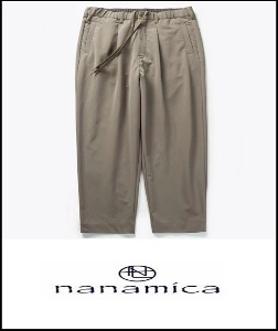 2024 S/S NANAMICA JAPAN ALPHADRY WIDE 9 INCH  PANTS [MADE SHOP]