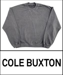 2021 F/W COLE BUXTON HARD WASH VINTAGE HEAVY WEIGHT OVER FIT CROPPED MTM [MADE SHOP H.K]