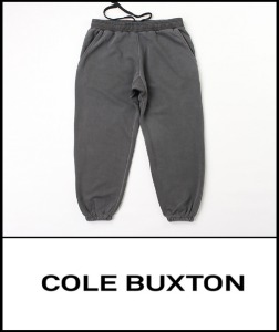 2021 F/W COLE BUXTON HARD WASH VINTAGE HEAVY WEIGHT LONG SWEAT JOGGER [MADE SHOP H.K]
