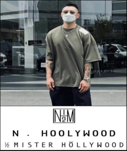 2022 S/S N.HOOLYWOOD SYSTEM JERJEY COTTON OVER SIZE TEE[MADE SHOP 100%]